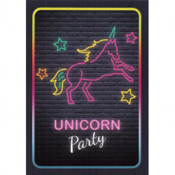 C25 Carte Licornes / Unicorns