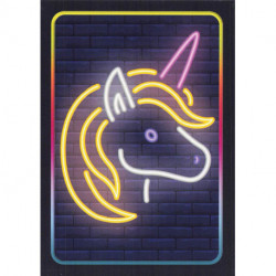 C30 Carte Licornes / Unicorns