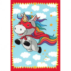 C46 Carte Licornes / Unicorns