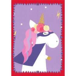 C48 Carte Licornes / Unicorns