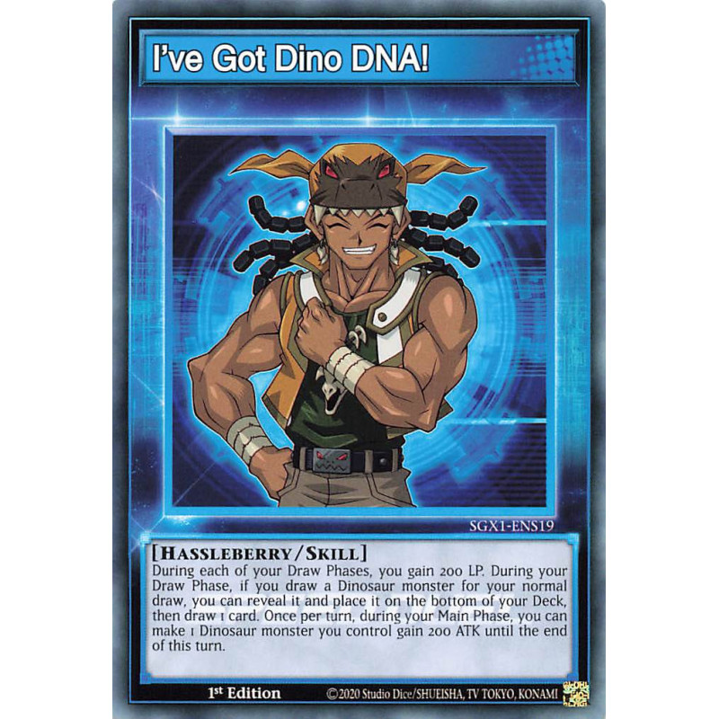 CARDGAME DINOSAUR DNA