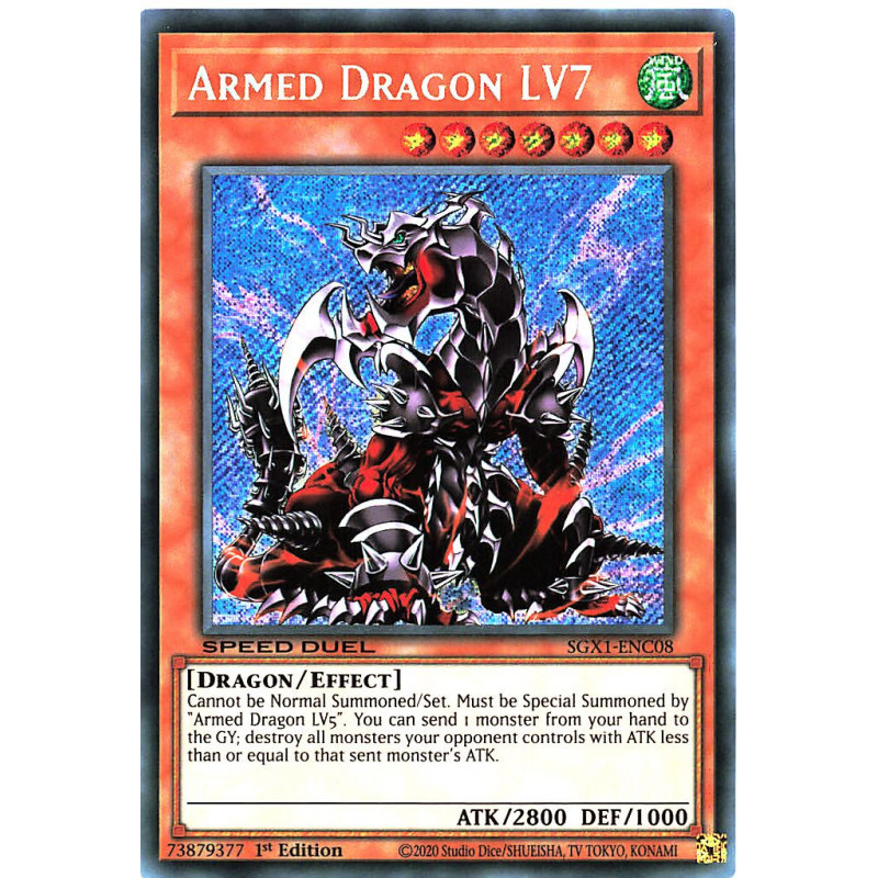 Armed Dragon LV7, Card Details