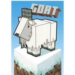 174 BLOCK CARD  Goat