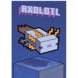175 BLOCK CARD  Axolotl
