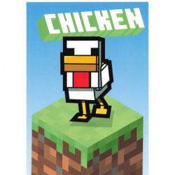 180 BLOCK CARD  Chicken