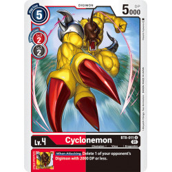 BT8-011 U Cyclonemon Digimon