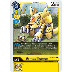 BT8-033 U Armadillomon Digimon