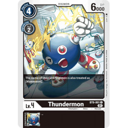 BT8-061 C Thundermon Digimon