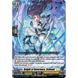 Vanguard_TCG_card_DZ-BT11_011EN_RRR_Knight_of_Severance_Selivant_Symphony_of_Might_Bloom