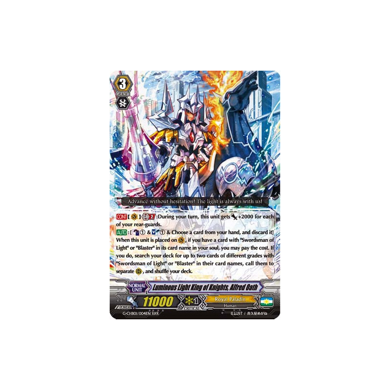 Vanguard_TCG_card_G-CHB01_004EN_RRR_Luminous_Light_King_of_Knights_Alfred_Oath_TRY3_NEXT