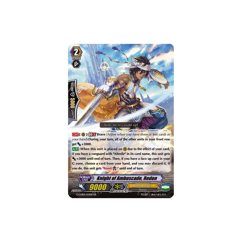 Vanguard_TCG_card_G-CHB01_012EN_RR_Knight_of_Ambuscade_Redon_TRY3_NEXT