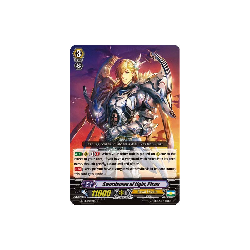Vanguard_TCG_card_G-CHB01_023EN_R_Swordsman_of_Light_Picos_TRY3_NEXT