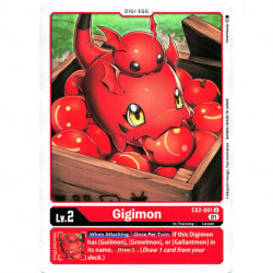 Digimon TCG EX2-001 Gigimon...