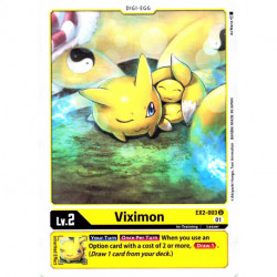 Digimon TCG EX2-003 Viximon...