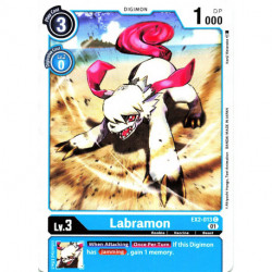 EX2-013 C Labramon Digimon
