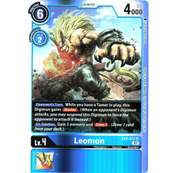 Digimon TCG EX2-017 Leomon...