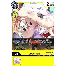Digimon TCG EX2-020 Lopmon...