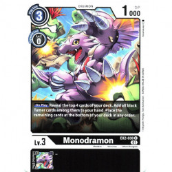 EX2-030 U Monodramon Digimon