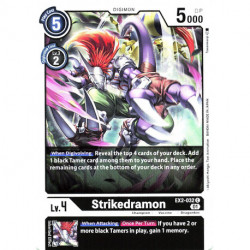 EX2-032 C Strikedramon Digimon