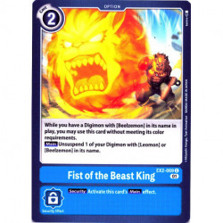 Digimon TCG EX2-069 Fist of...