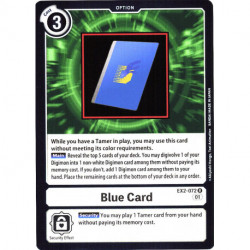 Digimon TCG EX2-072 Blue...