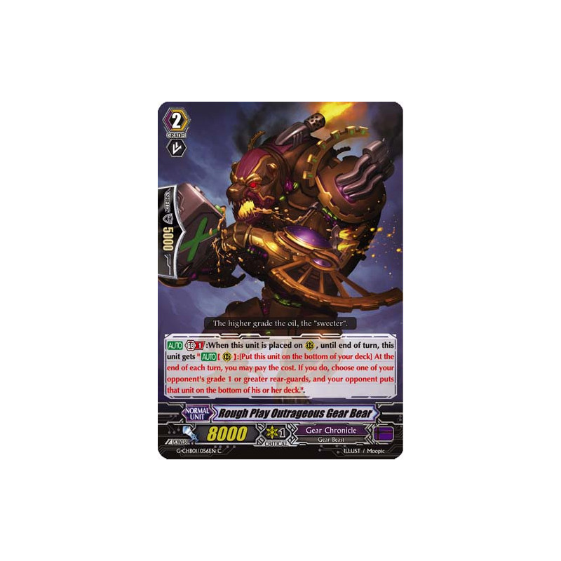 Vanguard_TCG_card_G-CHB01_056EN_C_Rough_Play_Outrageous_Gear_Bear_TRY3_NEXT