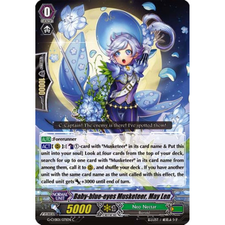 Vanguard_TCG_card_G-CHB01_071EN_C_Baby-blue-eyes_Musketeer_May_Len_TRY3_NEXT