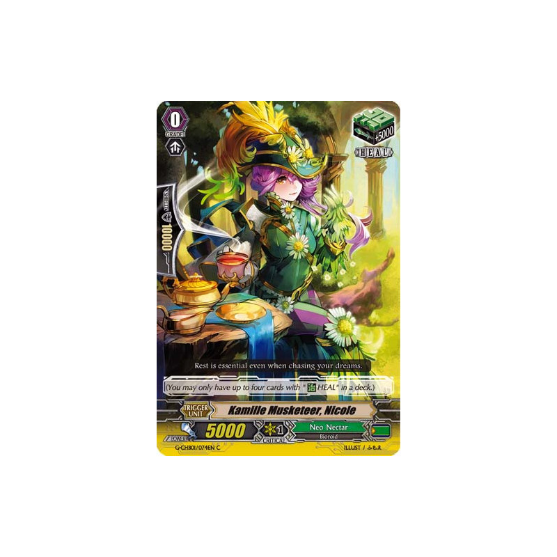 Vanguard_TCG_card_G-CHB01_074EN_C_Kamille_Musketeer_Nicole_TRY3_NEXT