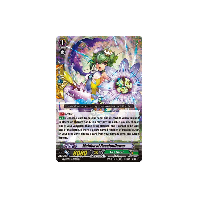 Vanguard_TCG_card_G-CHB01_Re08EN_Re_Maiden_of_Passionflower_TRY3_NEXT