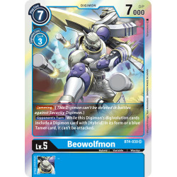 Digimon_TCG_BT4-030_Beowolfmon_Super_Rare_Great_Legend_Card_Game