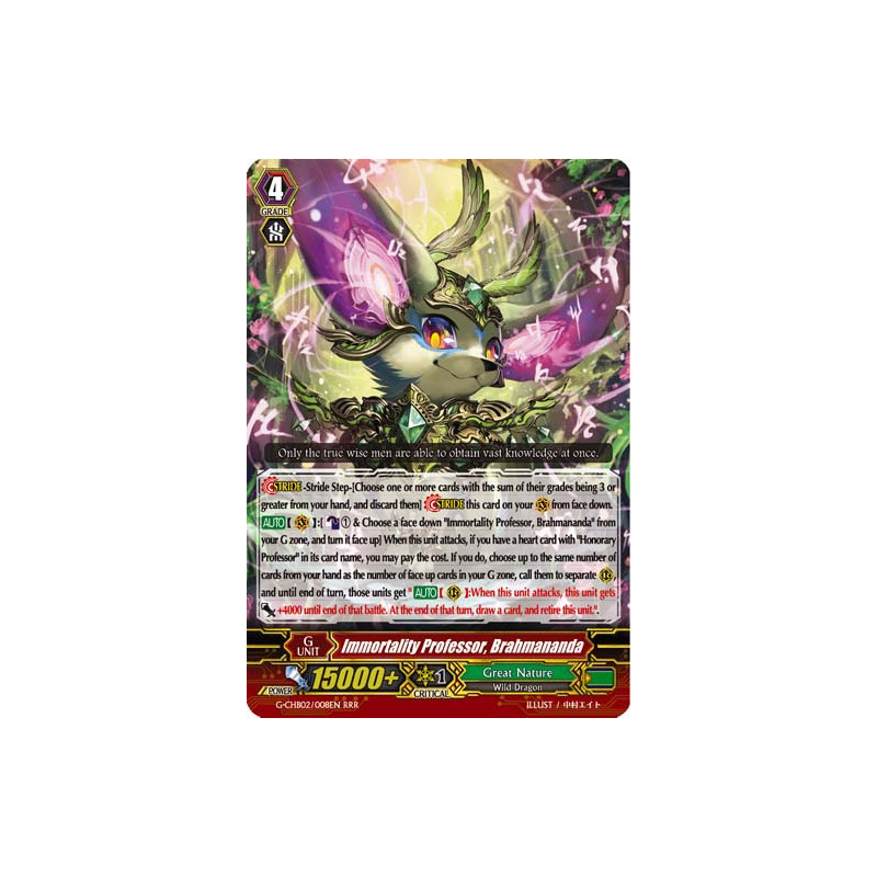 Vanguard_TCG_card_G-CHB02_008EN_RRR_Immortality_Professor_Brahmananda_E_ARE_TRINITY_DRAGON
