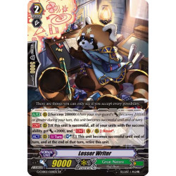 Vanguard_TCG_card_G-CHB02_020EN_RR_Lesser_Writer_E_ARE_TRINITY_DRAGON