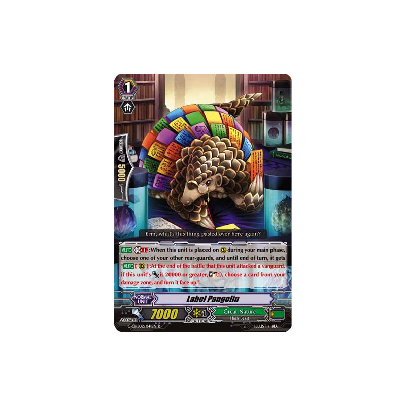 Vanguard_TCG_card_G-CHB02_041EN_R_Label_Pangolin_E_ARE_TRINITY_DRAGON