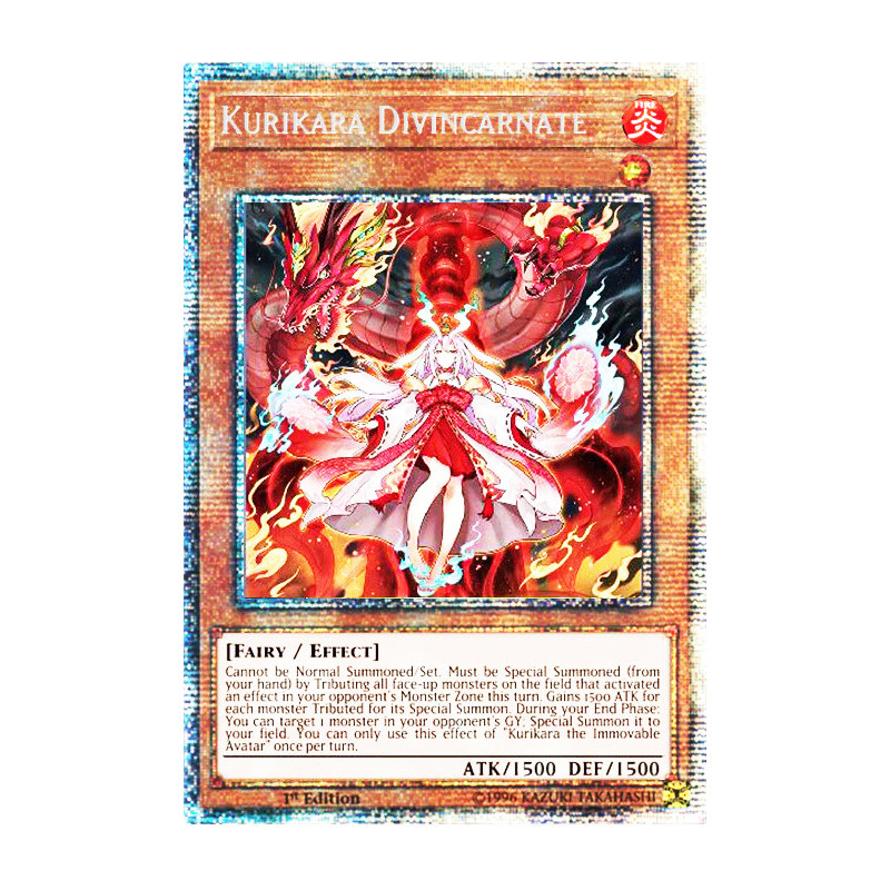 POTE-EN031 Kurikara Divincarnate Power of the Elements - Card Yu-gi-oh