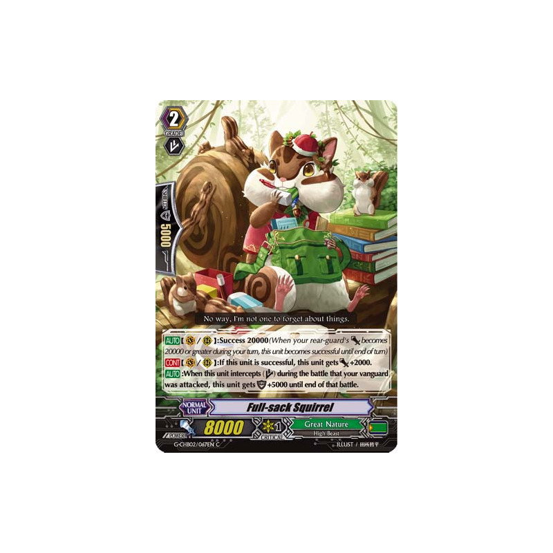 Vanguard_TCG_card_G-CHB02_067EN_C_Full-sack_Squirrel_E_ARE_TRINITY_DRAGON