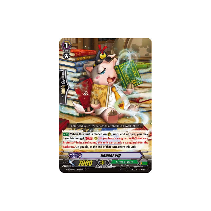 Vanguard_TCG_card_G-CHB02_069EN_C_Reader_Pig_E_ARE_TRINITY_DRAGON