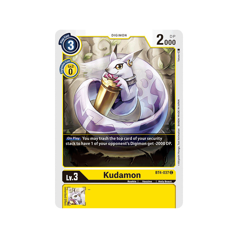 Digimon_TCG_BT4-037_Kudamon_Common_Great_Legend_Card_Game