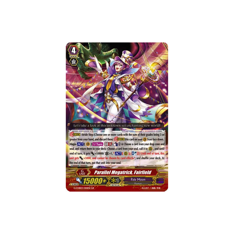 Vanguard_TCG_card_G-CHB03_001EN_GR_Parallel_Megatrick_Fairfield_Rummy_Labyrinth_Under_the_Moonlight