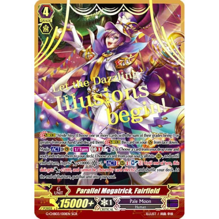 Vanguard_TCG_card_G-CHB03_001EN_SGR_SGR_Parallel_Megatrick_Fairfield_Rummy_Labyrinth_Under_the_Moonlight