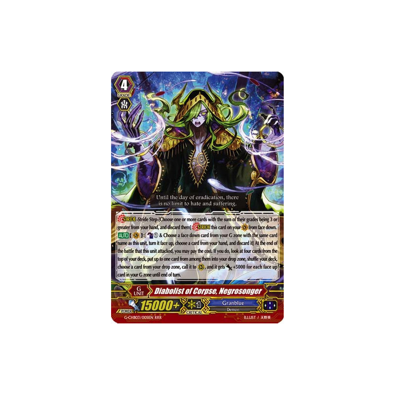 Vanguard_TCG_card_G-CHB03_005EN_RRR_Diabolist_of_Corpse_Negrosonger_Rummy_Labyrinth_Under_the_Moonlight