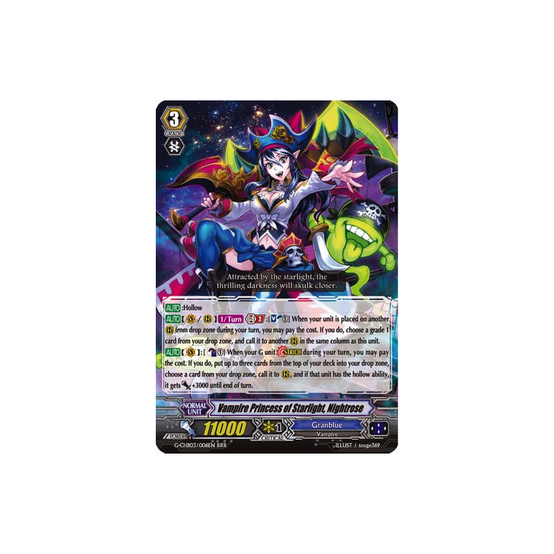 Vanguard_TCG_card_G-CHB03_006EN_RRR_Vampire_Princess_of_Starlight_Nightrose_Rummy_Labyrinth_Under_the_Moonlight