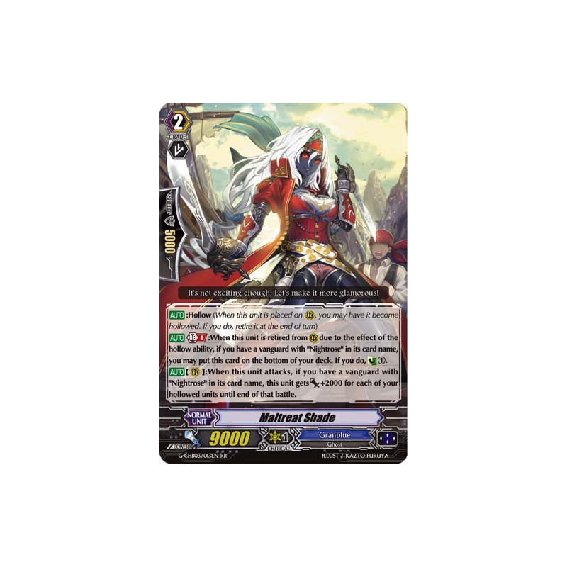 Vanguard_TCG_card_G-CHB03_013EN_RR_Maltreat_Shade_Rummy_Labyrinth_Under_the_Moonlight