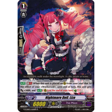 Vanguard_TCG_card_G-CHB03_020EN_R_Nightmare_Doll_Liza_Rummy_Labyrinth_Under_the_Moonlight