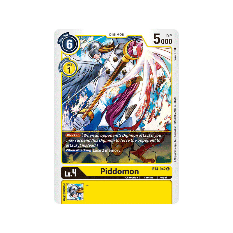 Digimon_TCG_BT4-042_Piddomon_Common_Great_Legend_Card_Game