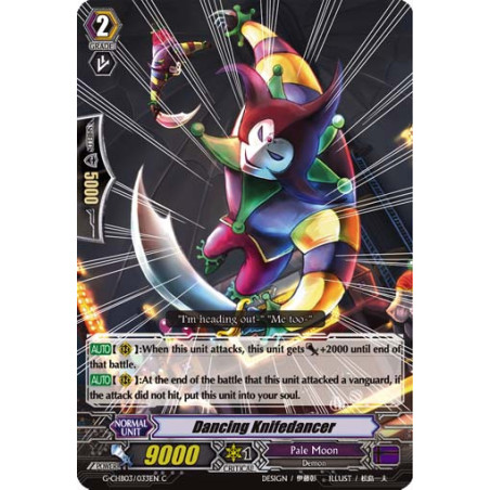 Vanguard_TCG_card_G-CHB03_033EN_C_Dancing_Knifedancer_Rummy_Labyrinth_Under_the_Moonlight