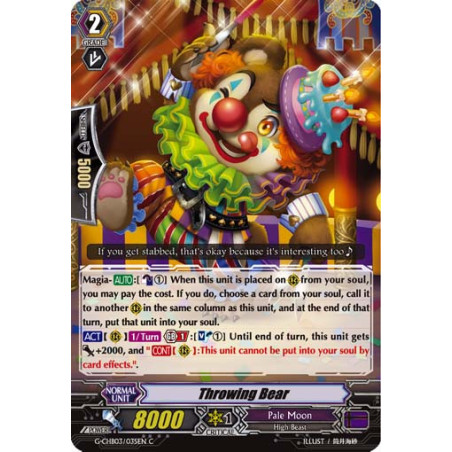 Vanguard_TCG_card_G-CHB03_035EN_C_Throwing_Bear_Rummy_Labyrinth_Under_the_Moonlight