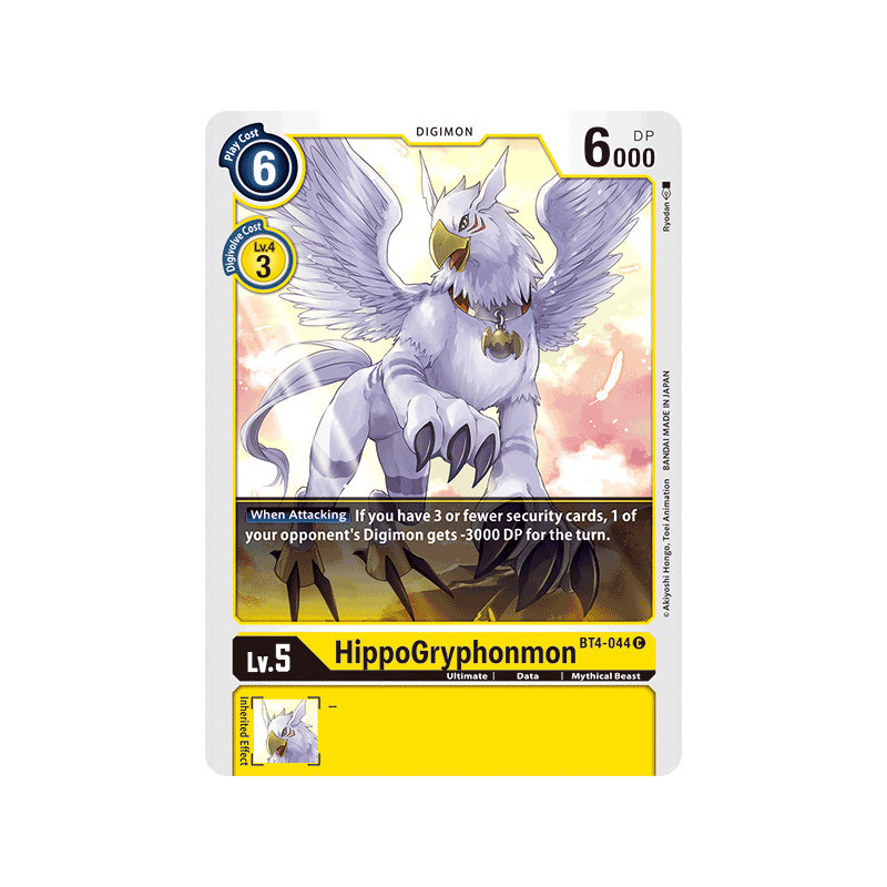 Digimon_TCG_BT4-044_HippoGryphonmon_Common_Great_Legend_Card_Game
