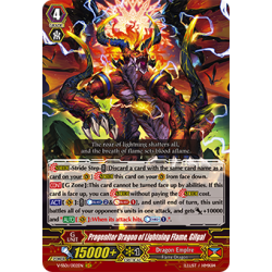 Vanguard_TCG_card_V-SS01_002EN_GR_Progenitor_Dragon_of_Lightning_Flame_Gilgal_PREMIUM_COLLECTION_2019