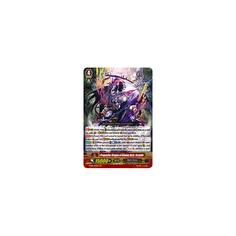 Vanguard_TCG_card_V-SS01_004EN_GR_Progenitor_Dragon_of_Gloomy_Dark_Formido_PREMIUM_COLLECTION_2019