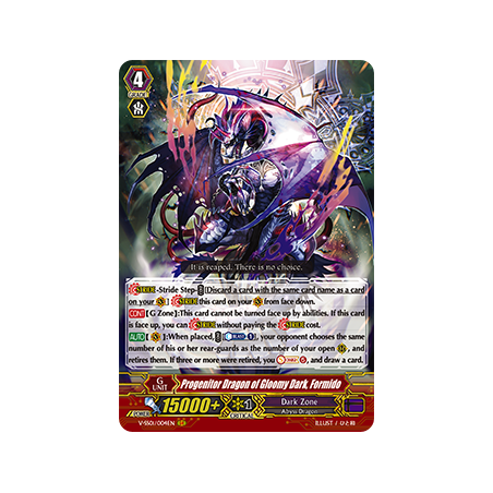 Vanguard_TCG_card_V-SS01_004EN_GR_Progenitor_Dragon_of_Gloomy_Dark_Formido_PREMIUM_COLLECTION_2019
